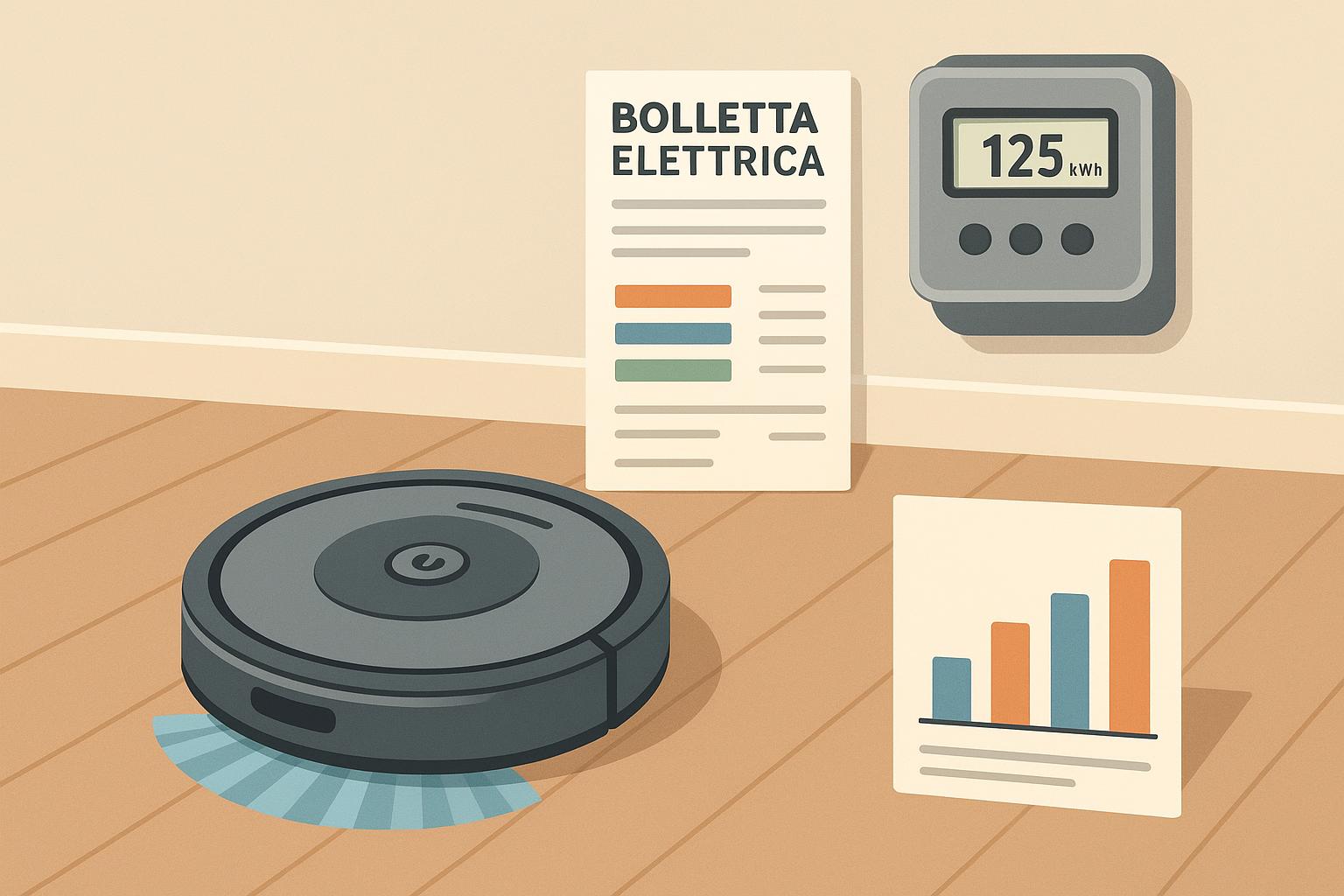Quanto ti costa davvero al mese il robot aspirapolvere lavapavimenti: guida semplice al calcolo dei consumi