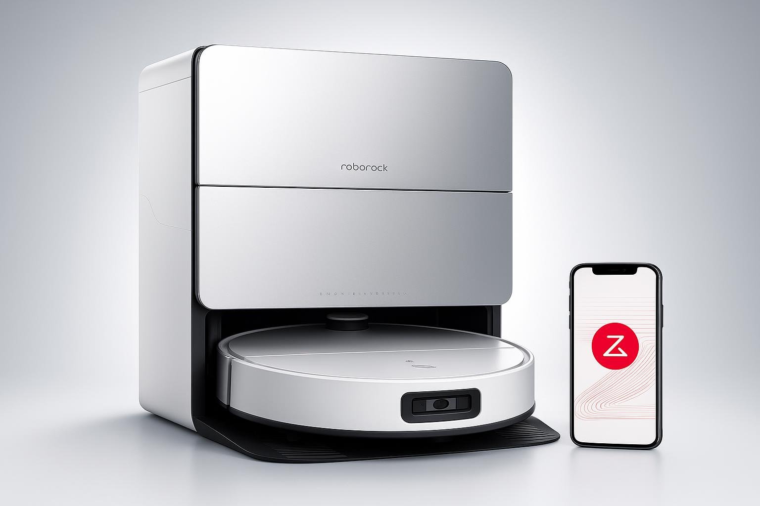 Roborock Saros 10 in offerta su Amazon, robot aspirapolvere compatto con stazione multifunzionale