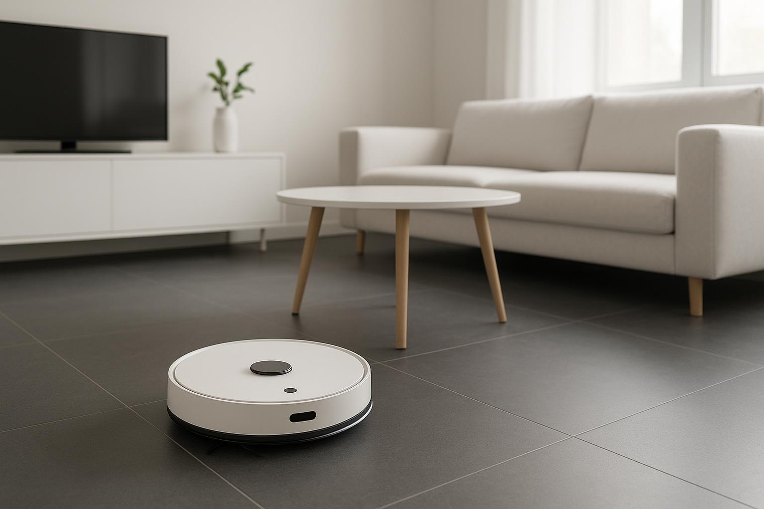 Robot aspirapolvere lavapavimenti per chi ha mobili chiari e pavimenti scuri: come scegliere senza rovinare l’estetica