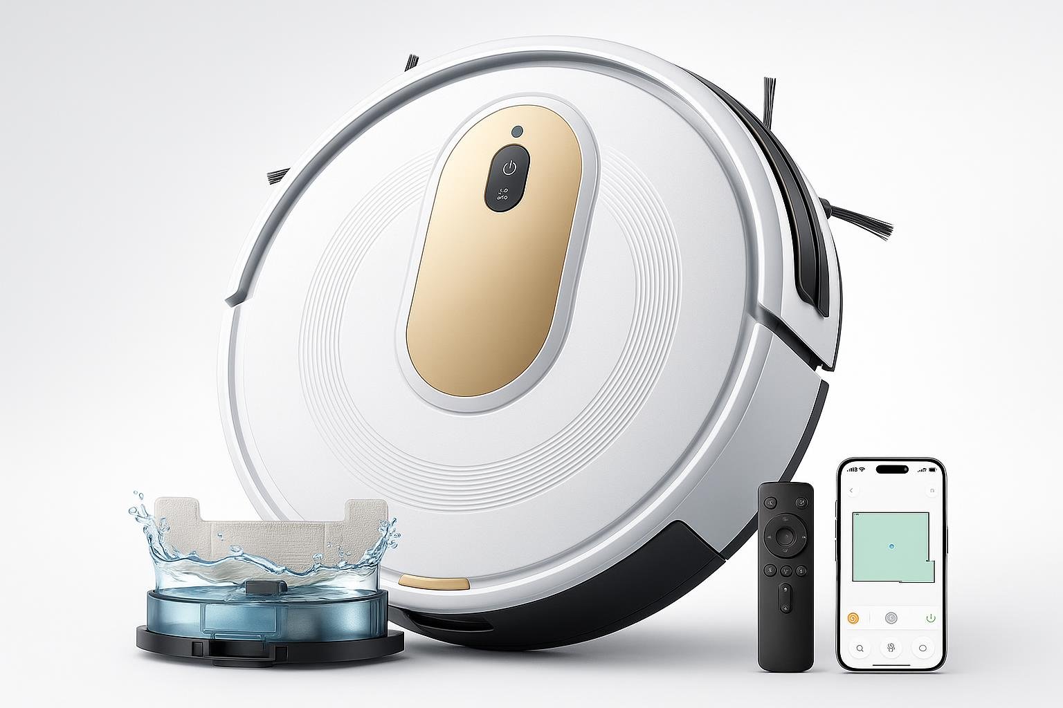 Vexilar W8 robot aspirapolvere lavapavimenti, potenza e silenziosità in offerta su Amazon