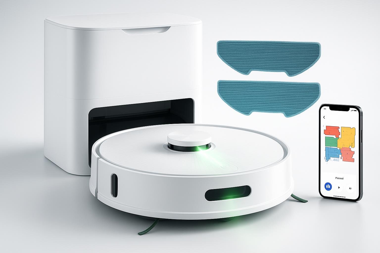 R10 robot aspirapolvere lavapavimenti con svuotamento automatico e mappatura LiDAR, ottimo affare su Amazon