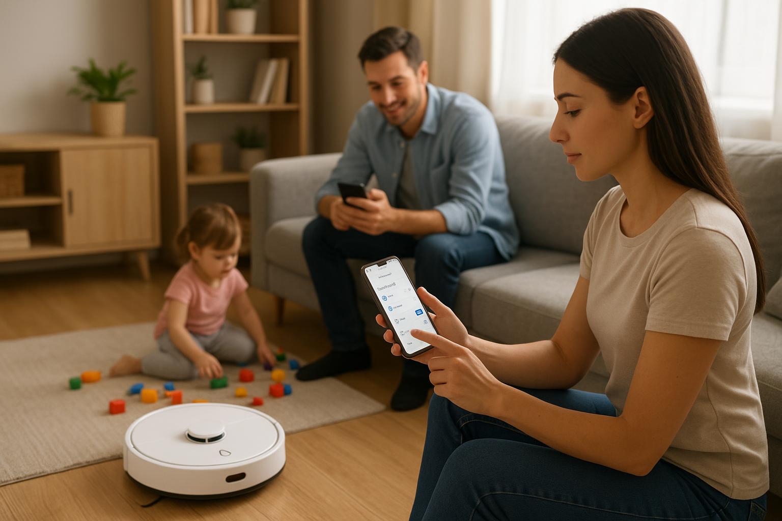 Come condividere il robot aspirapolvere lavapavimenti con ospiti, baby-sitter e personale di servizio senza rovinare le impostazioni