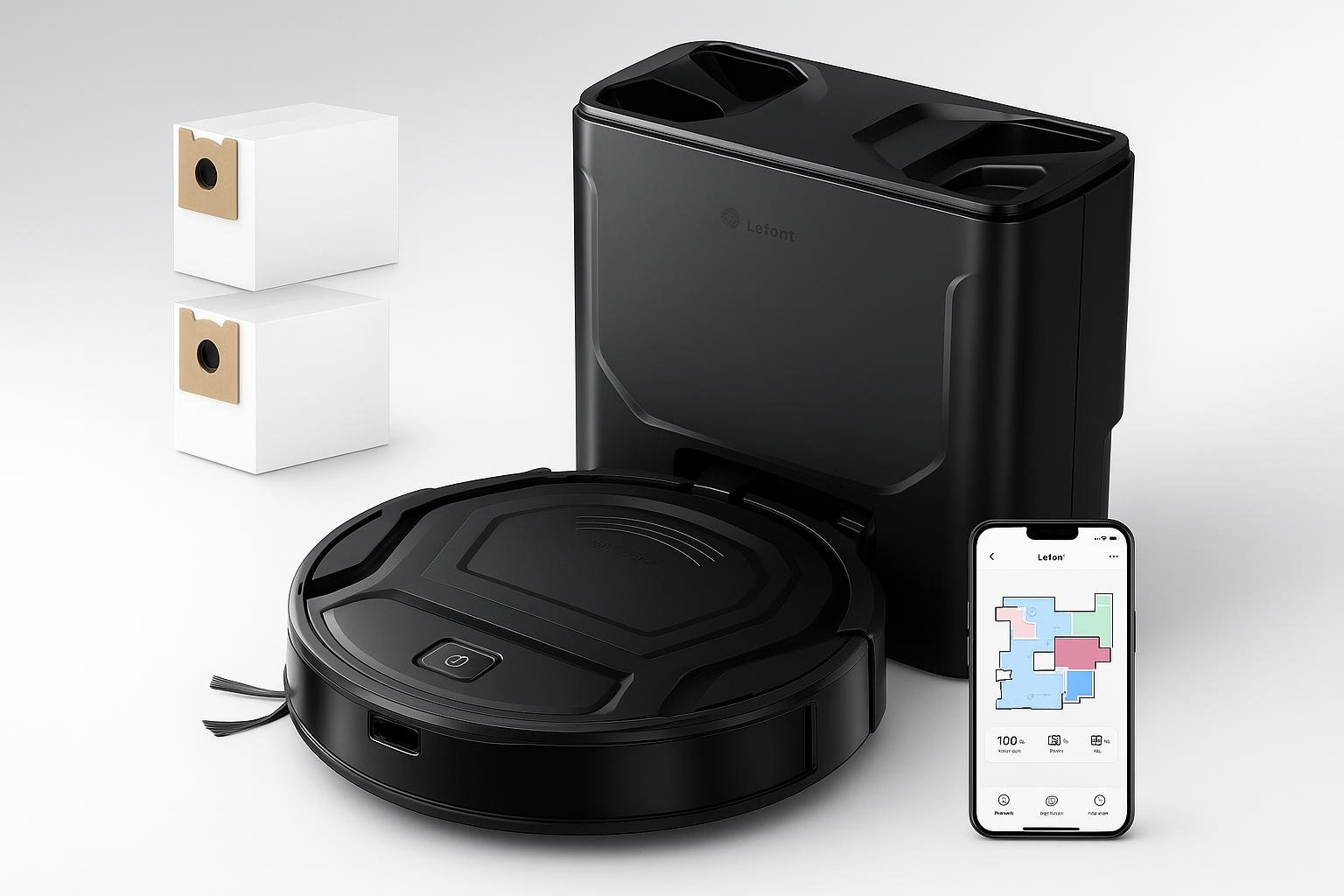 Lefant M210 PLUS, robot aspirapolvere con mappatura ultrasottile in offerta su Amazon
