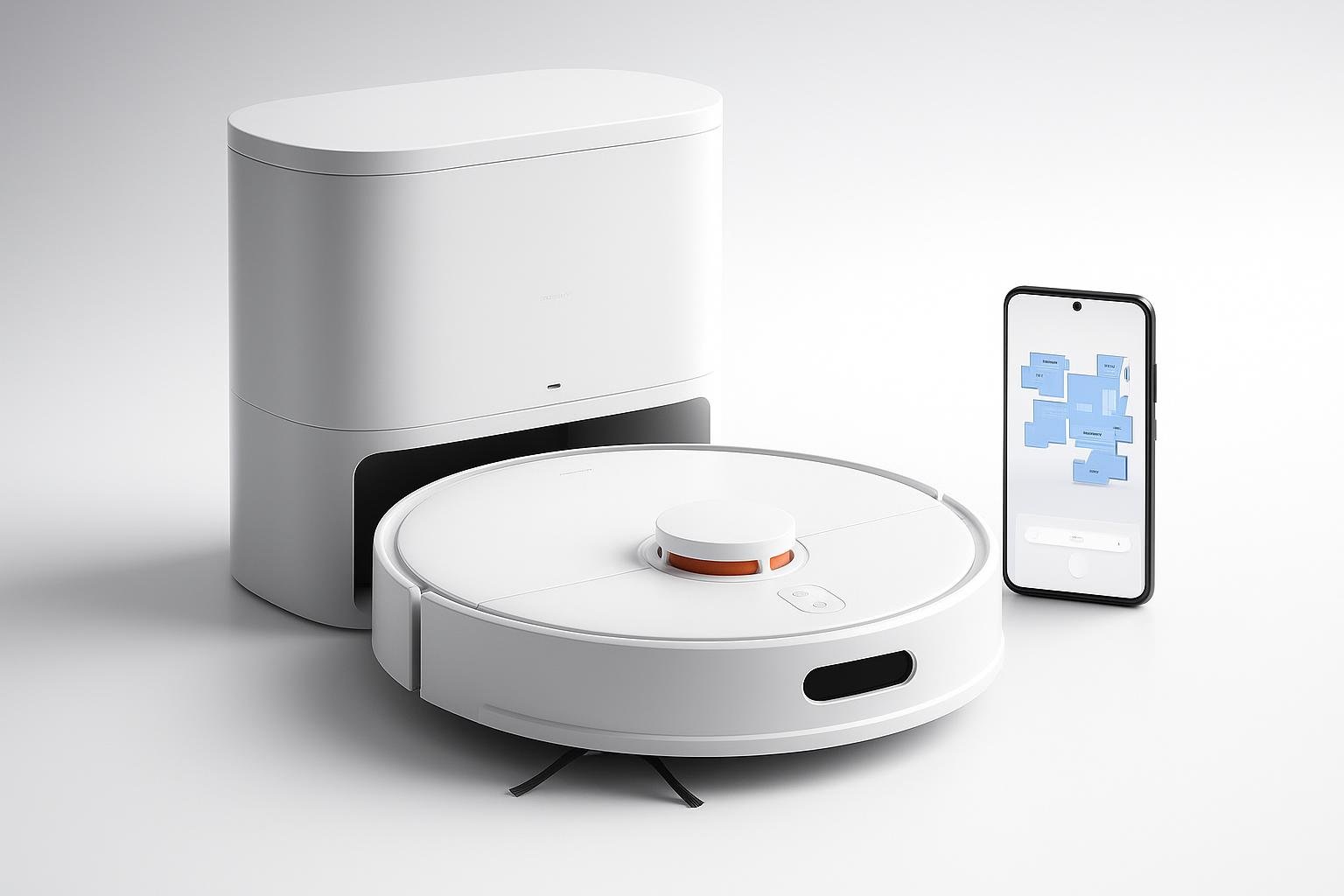 Xiaomi H40 con base autosvuotante, robot aspirapolvere in sconto su Amazon con gestione quasi automatica
