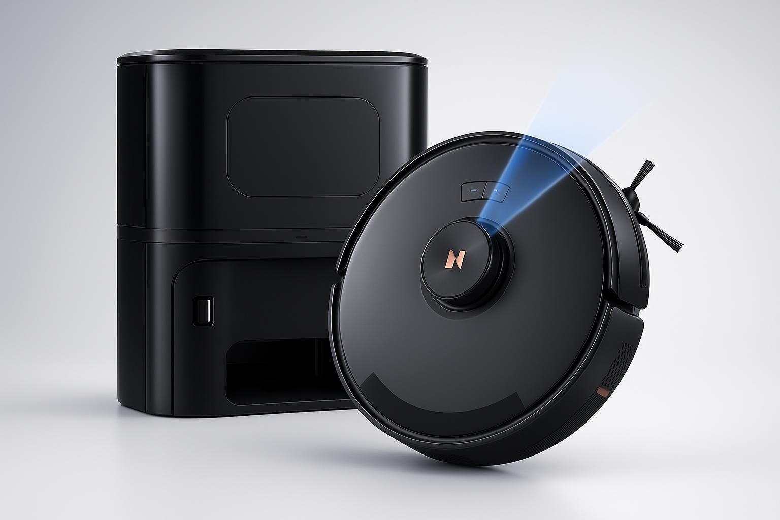 Redkey D8 Pro, robot aspirapolvere lavapavimenti con LiDAR e alta potenza in promozione su Amazon