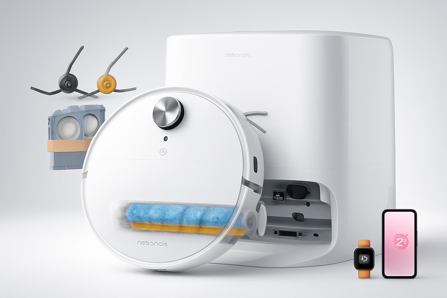 Roborock Qrevo Edge 2 Flow in offerta su Amazon, un robot completo per aspirare e lavare senza pensieri