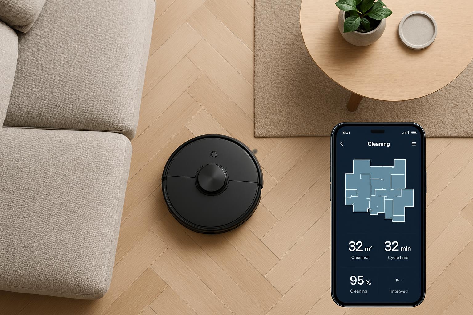 Come usare i report di area e tempo di pulizia del robot per migliorare la routine di casa