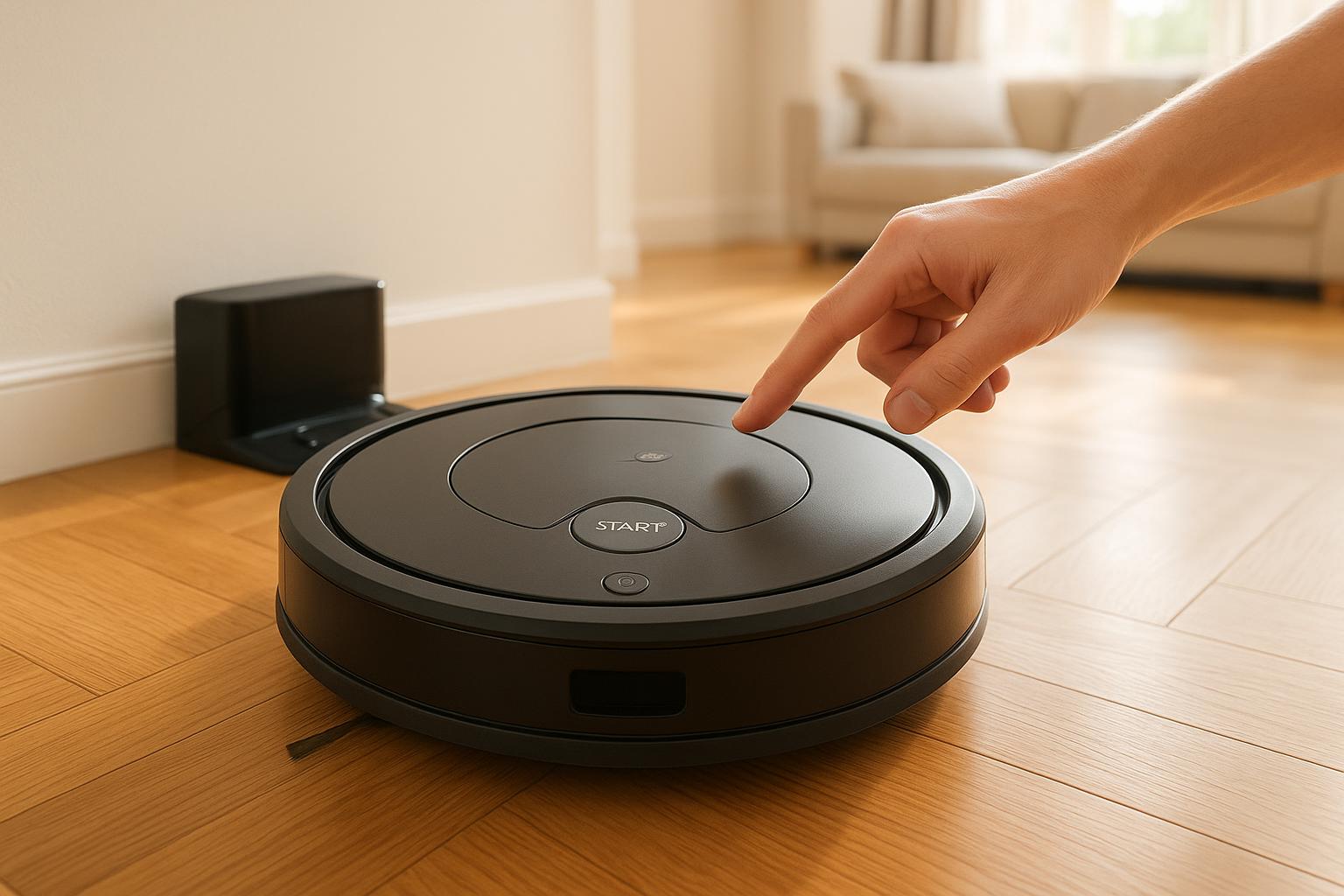 Come programmare il robot aspirapolvere lavapavimenti solo con il timer integrato, senza app e domotica
